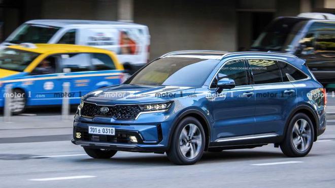 家族设计风格 曝全新起亚索兰托实车